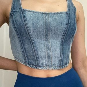 BEFORE 298$! NOW $60!!! NEVER WORN!!!!! FRAME JEAN CORSET!!!!